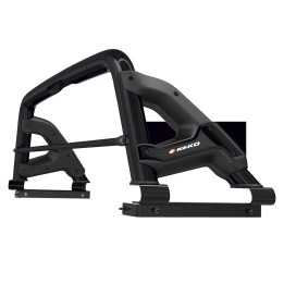 Rollbar Inox, Keko, Culoare Negru, Ford Ranger Limited Wildtrak XLT XL Wolftrak Thunder Stormtrak Cabină Extra 2012 - 2022 - EDK