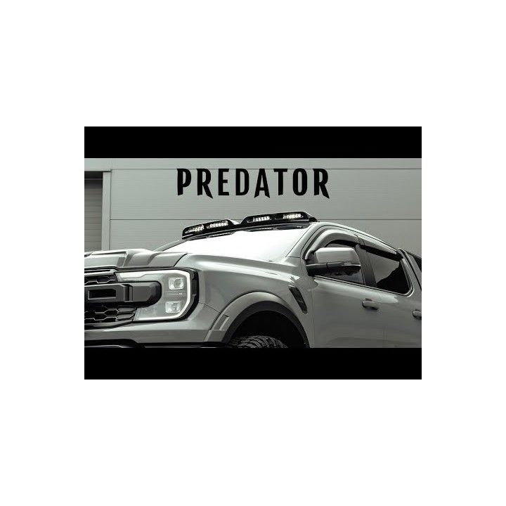 EC Approved LED Projector Integration Kit for Roof, Predator, Ford Ranger Limited / Wildtrak / XLT / XL / Wolftrak / Thunder / S