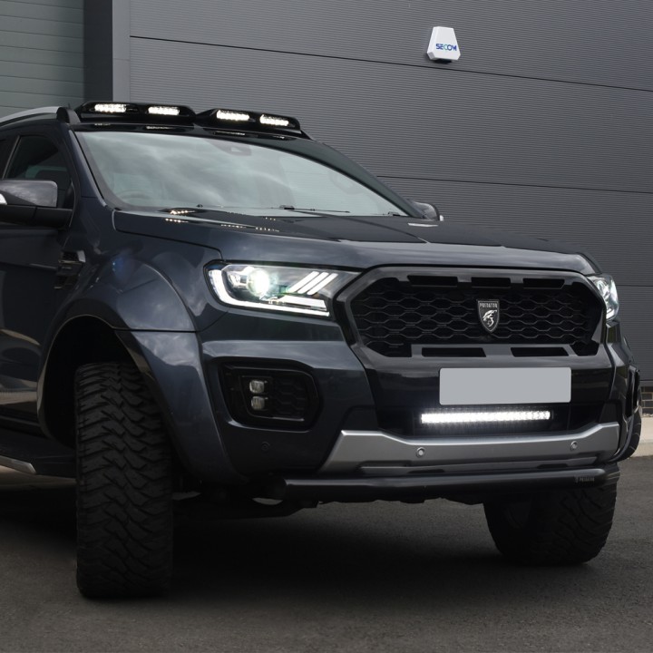 Kit de Integrare Proiectoare LED Omologate Pentru Plafon, Predator, Ford Ranger Limited / Wildtrak / XLT / XL / Wolftrak / Thund