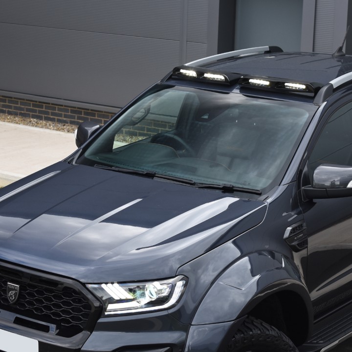 EC Approved LED Projector Integration Kit for Roof, Predator, Ford Ranger Limited / Wildtrak / XLT / XL / Wolftrak / Thunder / S