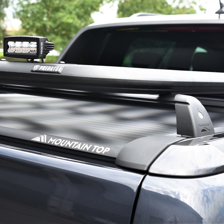 Platform Roof Rack, Predator Mountain Top Roll Cover - No Side Rail Type, Ford Ranger Wildtrak Double Cab 2012 - 2022 - EDK.ro