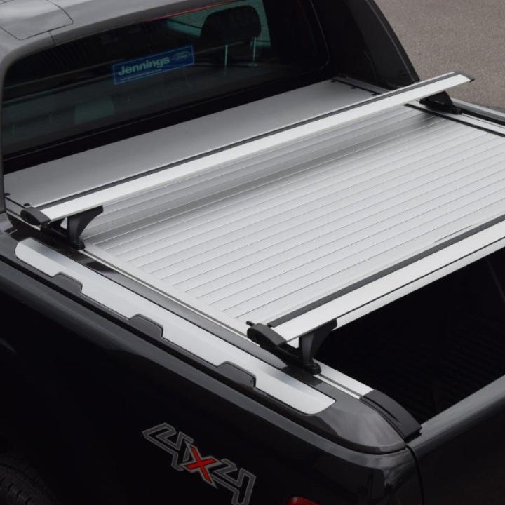 Roof Cross Bars, ProTop Mountain Top, Color Silver, Ford Ranger Wildtrak / Stormtrak Double Cab 2012 - 2022 - EDK.ro