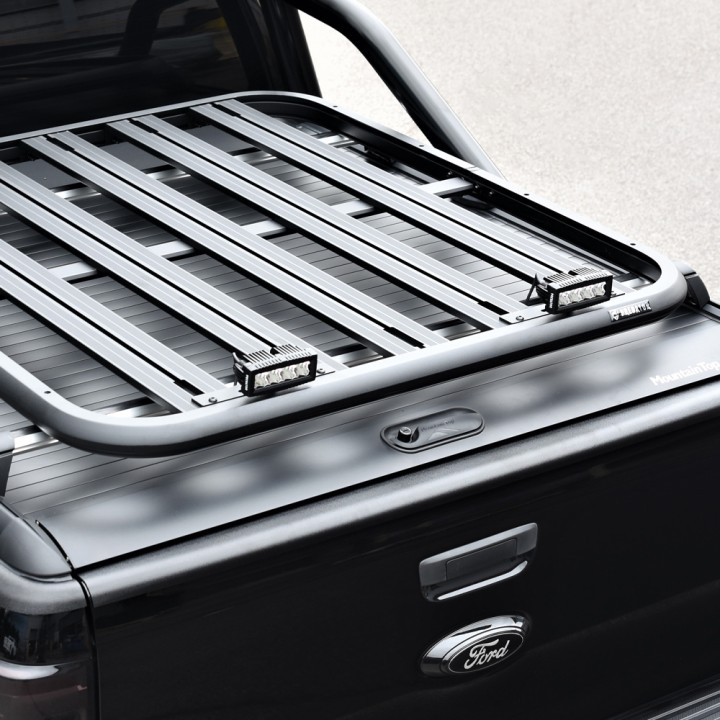 Portbagaj de Plafon tip Platformă, Predator Non-Wildtrak pentru Mountain Top Roll Cover, Ford Ranger Cabină Dublă 2012 - 2022 - 