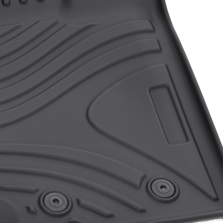 Floor Mats, Trux 3D Premium Tailored, Ford Ranger Double Cab 2012 - 2022 - EDK.ro