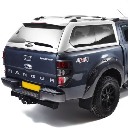 Hardtop Bed Cover, Alpha GSE, Ford Ranger Limited / Stormtrak / Thunder / Wildtrak / Wolftrak / XL / XLT Double Cab 2012 - 2022 - EDK.ro