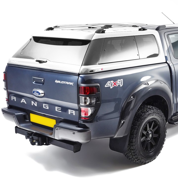Hardtop Bed Cover, Alpha Type-E, Ford Ranger Double Cab 2012 - 2022 - EDK.ro