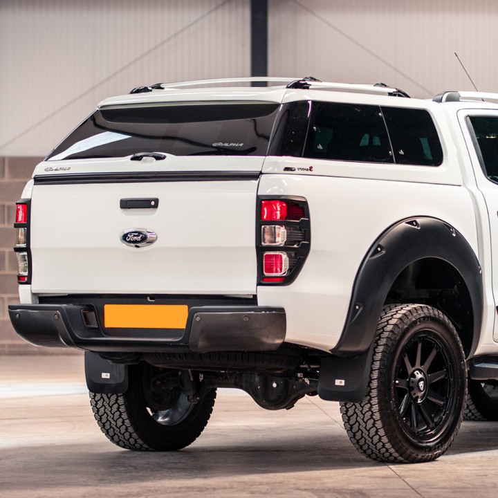 Hardtop Bed Cover, Alpha Type-E, Ford Ranger Double Cab 2012 - 2022 - EDK.ro