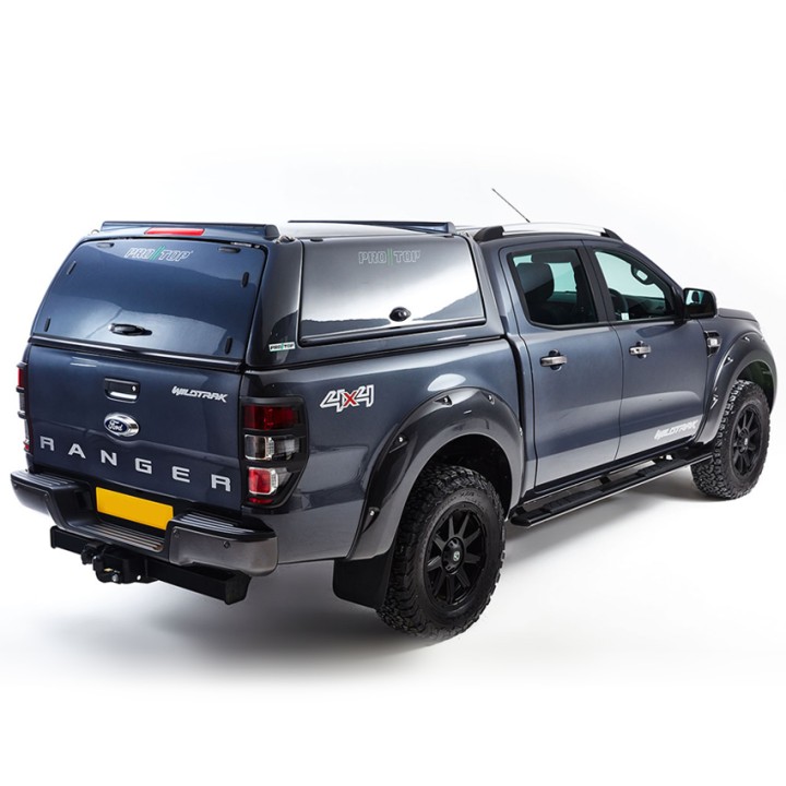 Hardtop Bed Cover, ProTop Gullwing, Ford Ranger Double Cab 2012 - 2022 - EDK.ro