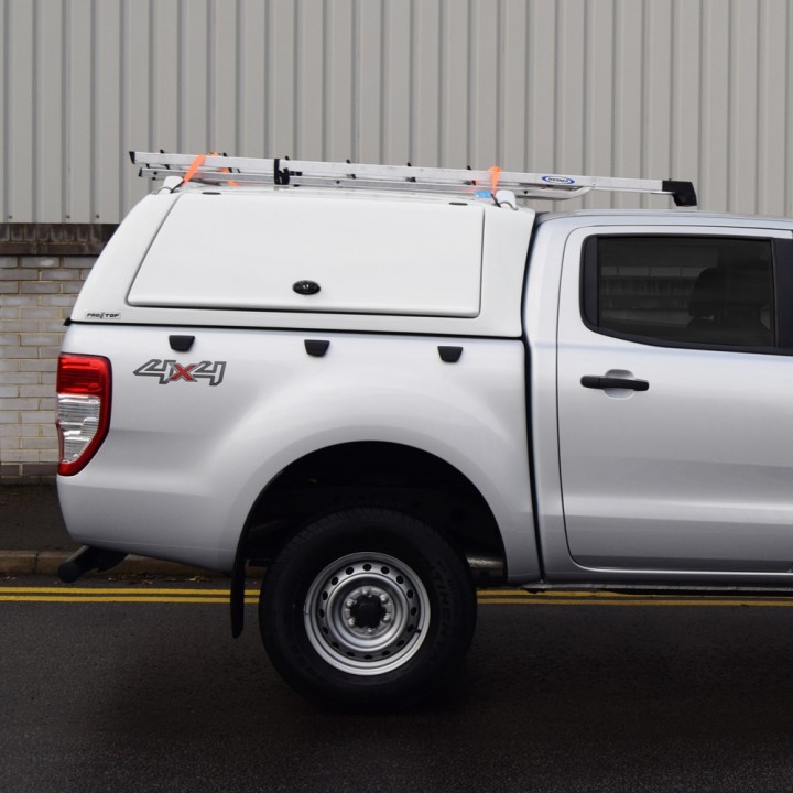 Hardtop Bed Cover, ProTop Gullwing, Ford Ranger Double Cab 2012 - 2022 - EDK.ro