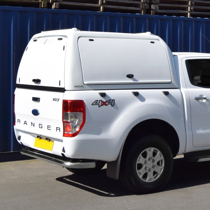Hardtop Bed Cover, ProTop High Roof Gullwing, Ford Ranger Limited / Stormtrak / Thunder / Wildtrak / Wolftrak / XL / XLT Double Cab 2012 - 2022 - EDK.ro