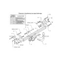 Towbar, Auto-Hak, Automatic Detachable System, Mitsubishi Lancer 4-Door 2003 - 2007
