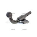 Towbar, Auto-Hak, Vertical Detachable System, Peugeot 408 2023 - Present