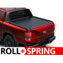 Spring Assisted Roll Top Tonneau Bed Cover, Tessera 4x4 Roll+, Ford Ranger Wildtrak Double Cab 2023 - Present