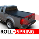 Spring Assisted Roll Top Tonneau Bed Cover, Tessera 4x4 Roll+, Nissan Navara Extra Cab 2004 - 2015
