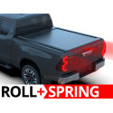 Spring Assisted Roll Top Tonneau Bed Cover, Tessera 4x4 Roll+, Toyota Hilux Extra Cab 2016 - 2026