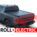 Electronically Assisted Roll Top Tonneau Bed Cover, Tessera 4x4 Roll+, Ford F-150 Lightning Bed Length 6.5 Feet 2023 - Present