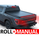 Manual Roll Top Tonneau Bed Cover, Tessera 4x4 Roll+, Ford F-150 Bed Length 5.5 Feet 2021 - Present