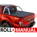 Manual Roll Top Tonneau Bed Cover, Tessera 4x4 Roll+, Ford Ranger Limited Double Cab 2012 - 2022