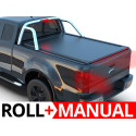 Manual Roll Top Tonneau Bed Cover, Tessera 4x4 Roll+, Ford Ranger Limited Extra Cab 2012 - 2022