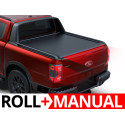 Manual Roll Top Tonneau Bed Cover, Tessera 4x4 Roll+, Ford Ranger Wildtrak Double Cab 2023 - Present