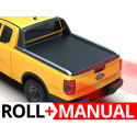 Manual Roll Top Tonneau Bed Cover, Tessera 4x4 Roll+, Ford Ranger Wildtrak Extra Cab 2023 - Present