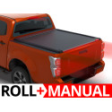 Manual Roll Top Tonneau Bed Cover, Tessera 4x4 Roll+, Isuzu D-Max Double Cab 2021 - Present