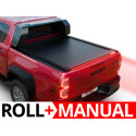 Manual Roll Top Tonneau Bed Cover, Tessera 4x4 Roll+, Toyota Hilux GR Sport 2016 - 2026