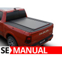 Închidere de Benă Tip Rulou Manual, Tessera 4x4 SE, Dodge RAM 1500 Lungime Benă 5.7 Feet + RamBox 2019 - Prezent