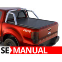 Manual Roll Top Tonneau Bed Cover, Tessera 4x4 SE, Ford Ranger Limited Double Cab 2012 - 2022