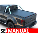 Manual Roll Top Tonneau Bed Cover, Tessera 4x4 SE, Ford Ranger Limited Extra Cab 2012 - 2022