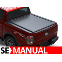 Manual Roll Top Tonneau Bed Cover, Tessera 4x4 SE, Ford Ranger Raptor Double Cab 2023 - Present
