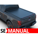 Manual Roll Top Tonneau Bed Cover, Tessera 4x4 SE, Ford Ranger Limited Extra Cab 2023 - Present