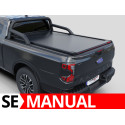 Manual Roll Top Tonneau Bed Cover, Tessera 4x4 SE, Ford Ranger XLT Extra Cab 2023 - Present