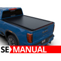 Manual Roll Top Tonneau Bed Cover, Tessera 4x4 SE, GMC Sierra 2500 Bed Length 8.2 Feet 2020 - Present