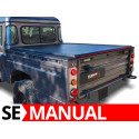 Manual Roll Top Tonneau Bed Cover, Tessera 4x4 SE, Land Rover Defender 130
