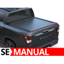 Manual Roll Top Tonneau Bed Cover, Tessera 4x4 SE, SsangYong Musso 2018 - Present