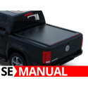 Manual Roll Top Tonneau Bed Cover, Tessera 4x4 SE, Volkswagen Amarok Highline 2010 - 2022