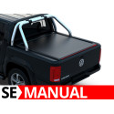 Manual Roll Top Tonneau Bed Cover, Tessera 4x4 SE, Volkswagen Amarok Ultimate 2010 - 2022