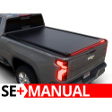 Manual Roll Top Tonneau Bed Cover, Tessera 4x4 SE+, Chevrolet Silverado 3500 Bed Length 8.2 Feet 2020 - Present