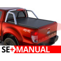Manual Roll Top Tonneau Bed Cover, Tessera 4x4 SE+, Ford Ranger Limited Double Cab 2012 - 2022