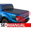 Manual Roll Top Tonneau Bed Cover, Tessera 4x4 SE+, Ford Ranger XLT Double Cab 2012 - 2022