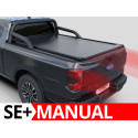 Manual Roll Top Tonneau Bed Cover, Tessera 4x4 SE+, Ford Ranger XLT Extra Cab 2023 - Present