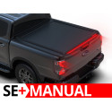 Manual Roll Top Tonneau Bed Cover, Tessera 4x4 SE+, Ford Ranger Limited PHEV Double Cab 2023 - Present