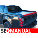 Manual Roll Top Tonneau Bed Cover, Tessera 4x4 SE+, Isuzu D-Max Sailplane 2025 Double Cab 2021 - Present
