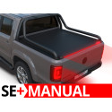Manual Roll Top Tonneau Bed Cover, Tessera 4x4 SE+, Volkswagen Amarok Canyon 2010 - 2022