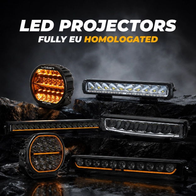Homologated LED Projectors
